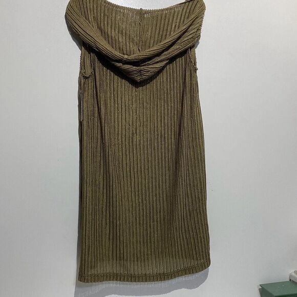 Jantzen Women's Green Sleeveless Pullover Stretchy Hooded Top Size Large NWT - Picture 2 of 6